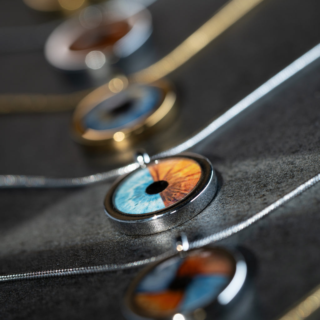 Anhänger mit 2 Iriden (Partneranhänger)