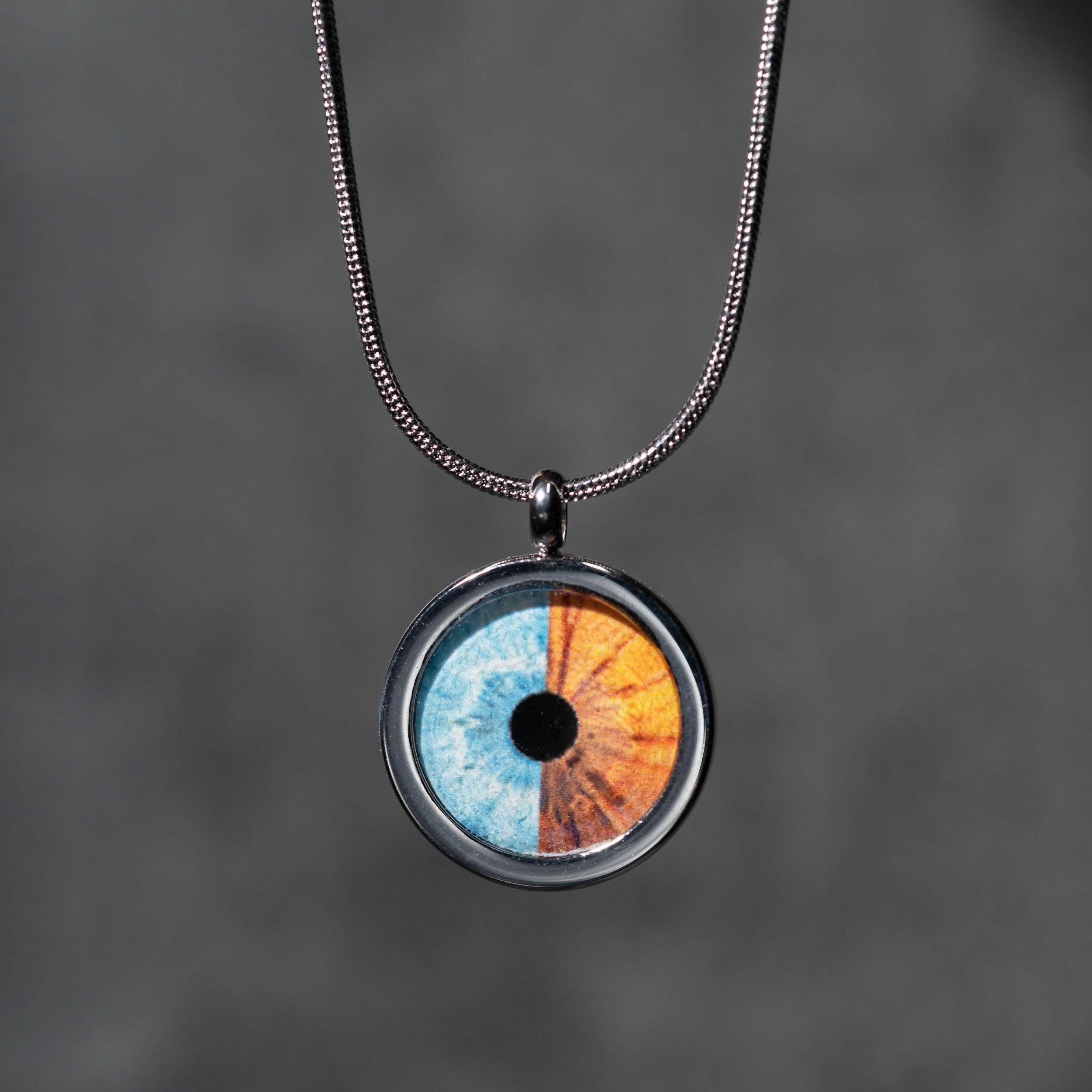 Anhänger mit 2 Iriden (Partneranhänger)