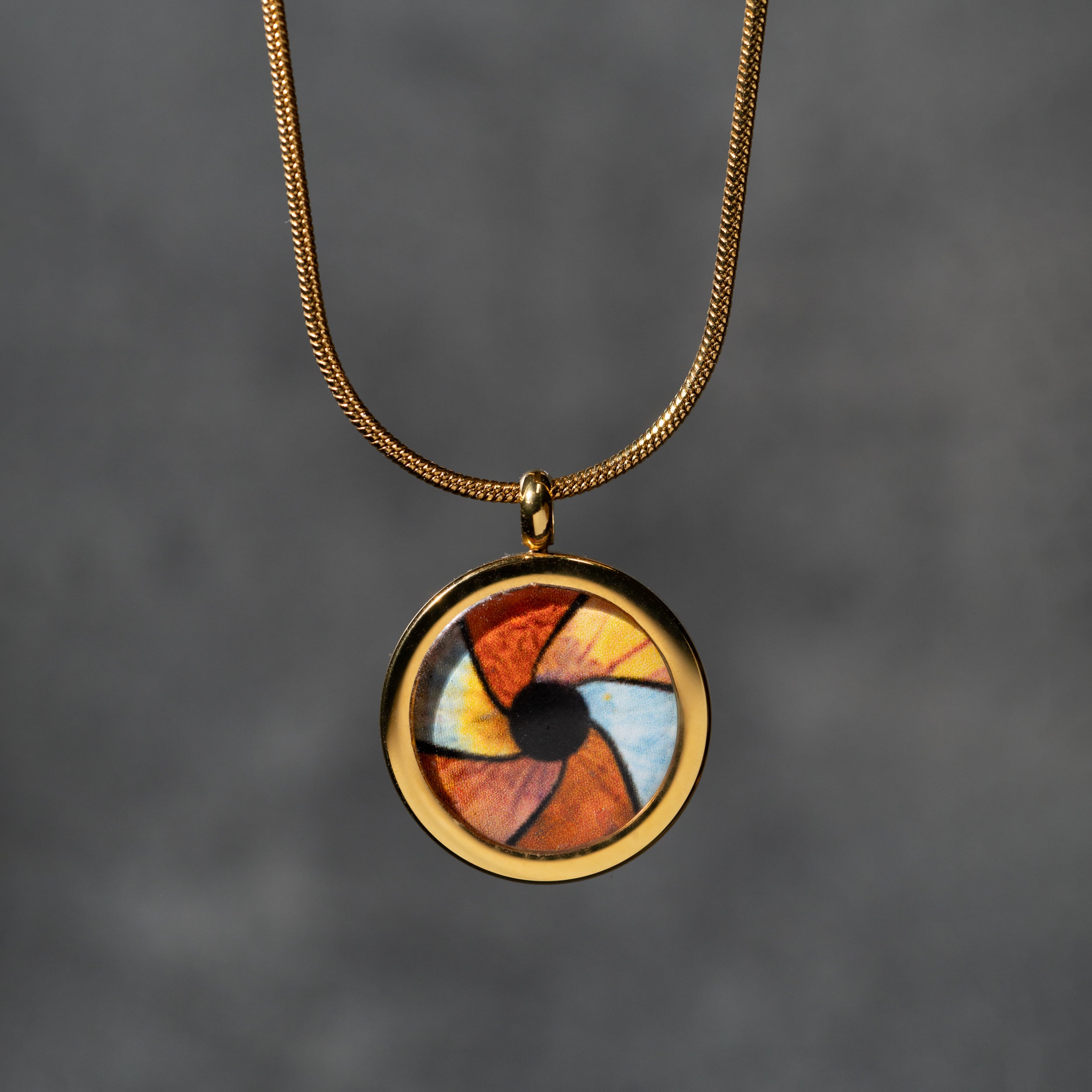 Anhänger mit 6 Iriden (Familie)